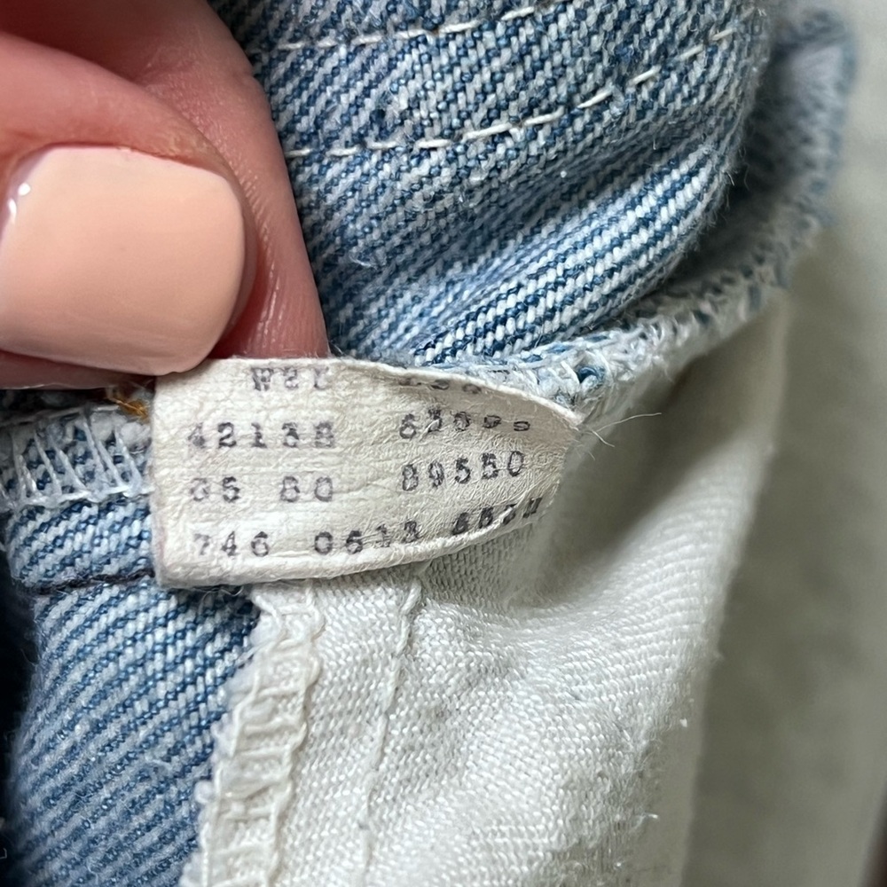 Vintage Orange Tab Levi’s • Size 24 - Picture 6 of 8